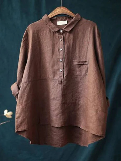 Fiona - Classic Linen Shirt