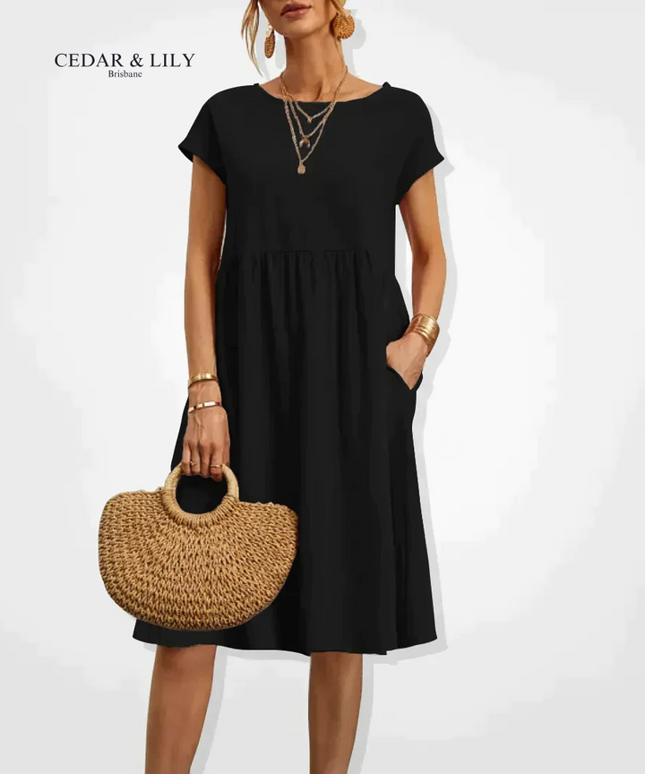 Lila™ | Elegant Summer Midi Dress