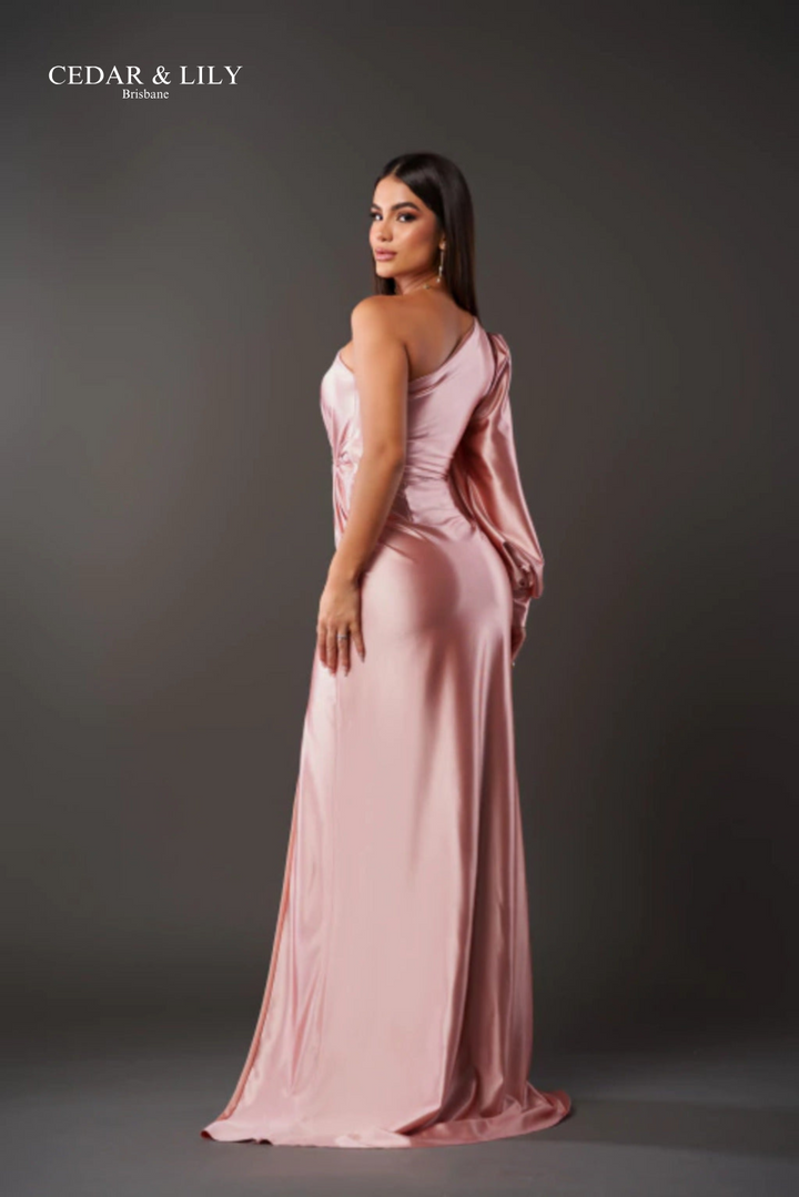 Isabelle™ | Radiant Elegance One-Shoulder Gown