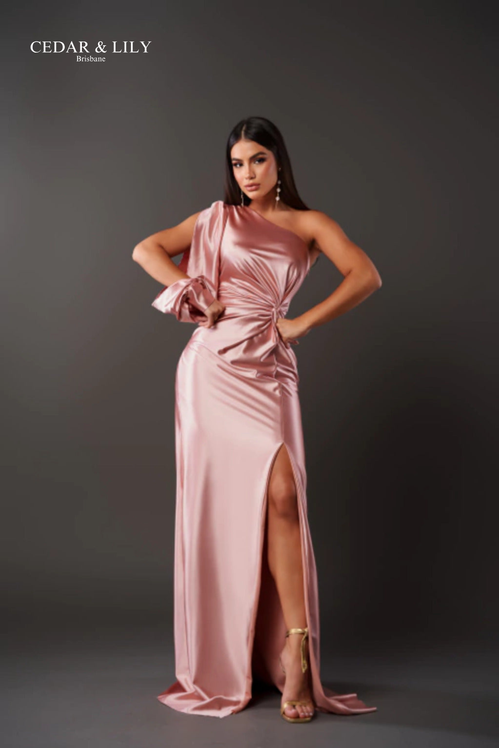 Isabelle™ | Radiant Elegance One-Shoulder Gown