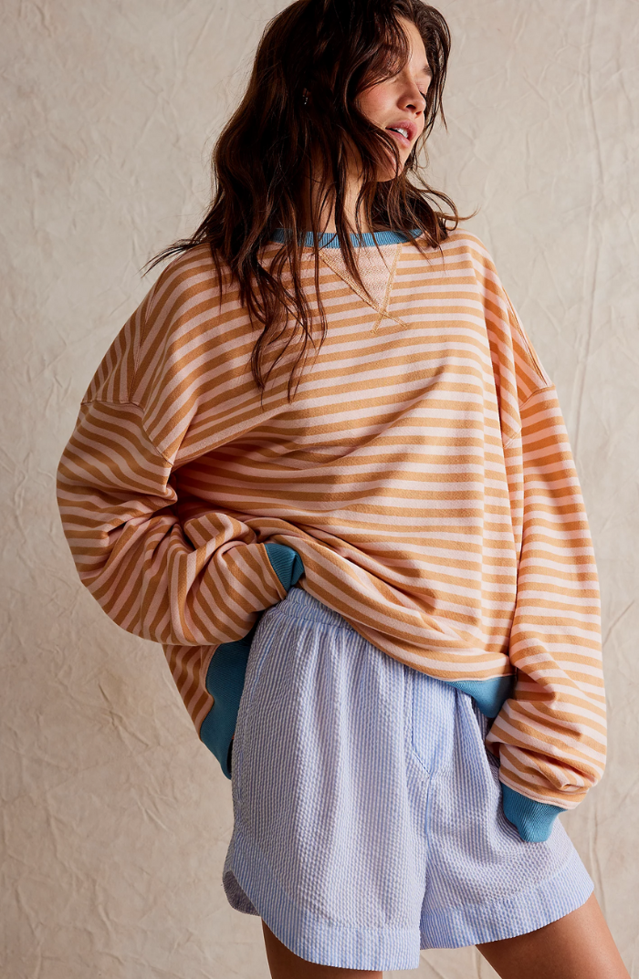 Elve - Striped Oversized Sweater