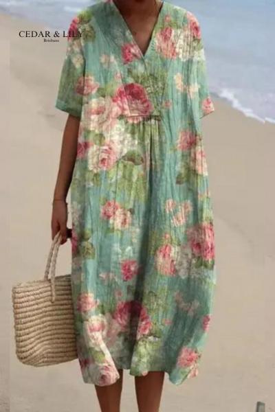 Taylor™ | Floral Breeze Maxi Dress