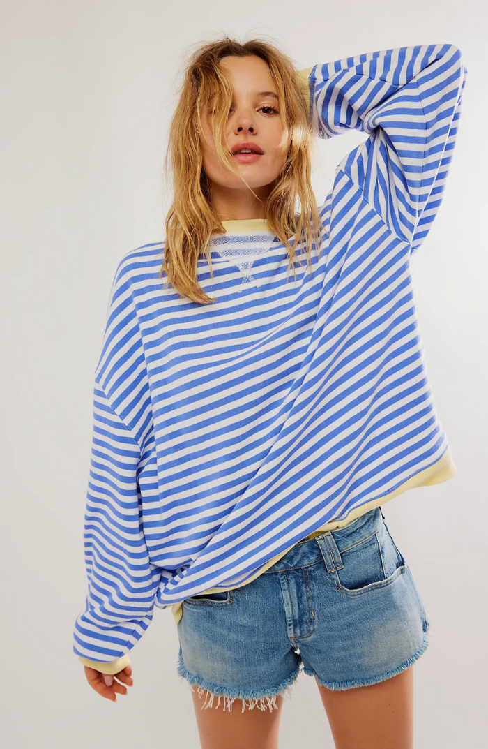 Elve - Striped Oversized Sweater