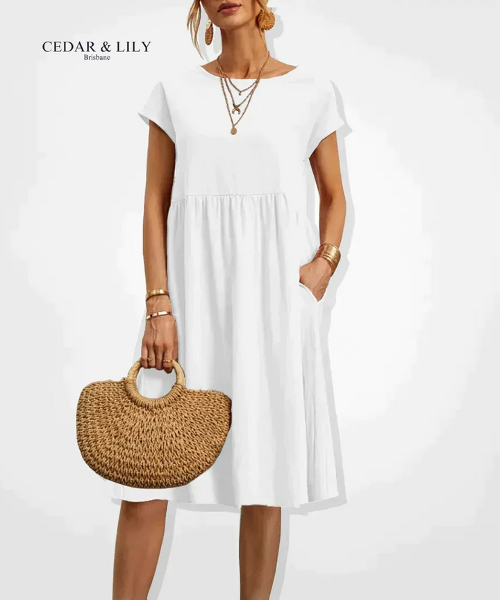 Lila™ | Elegant Summer Midi Dress