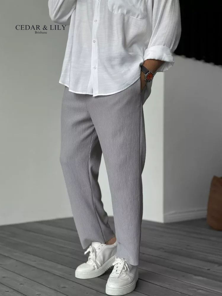 Elliot™ | Relaxed Ribbed Trousers