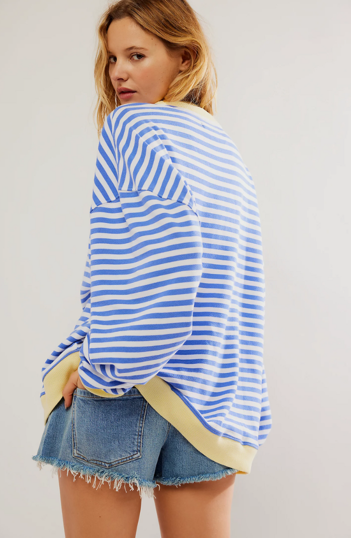 Elve - Striped Oversized Sweater