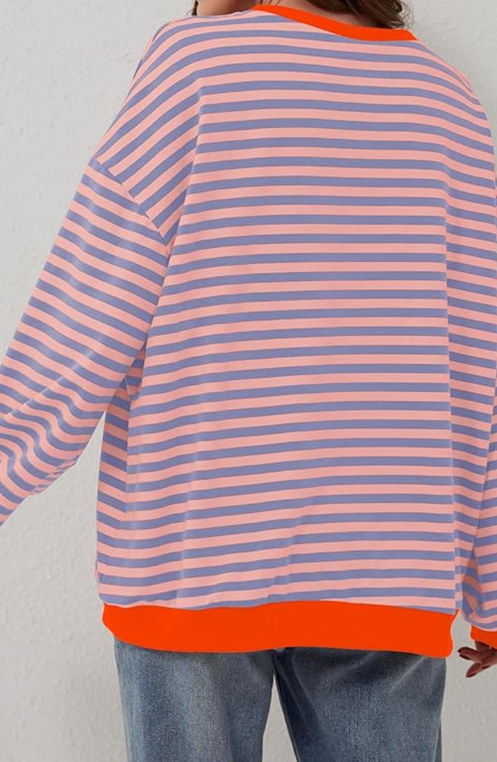 Elve - Striped Oversized Sweater