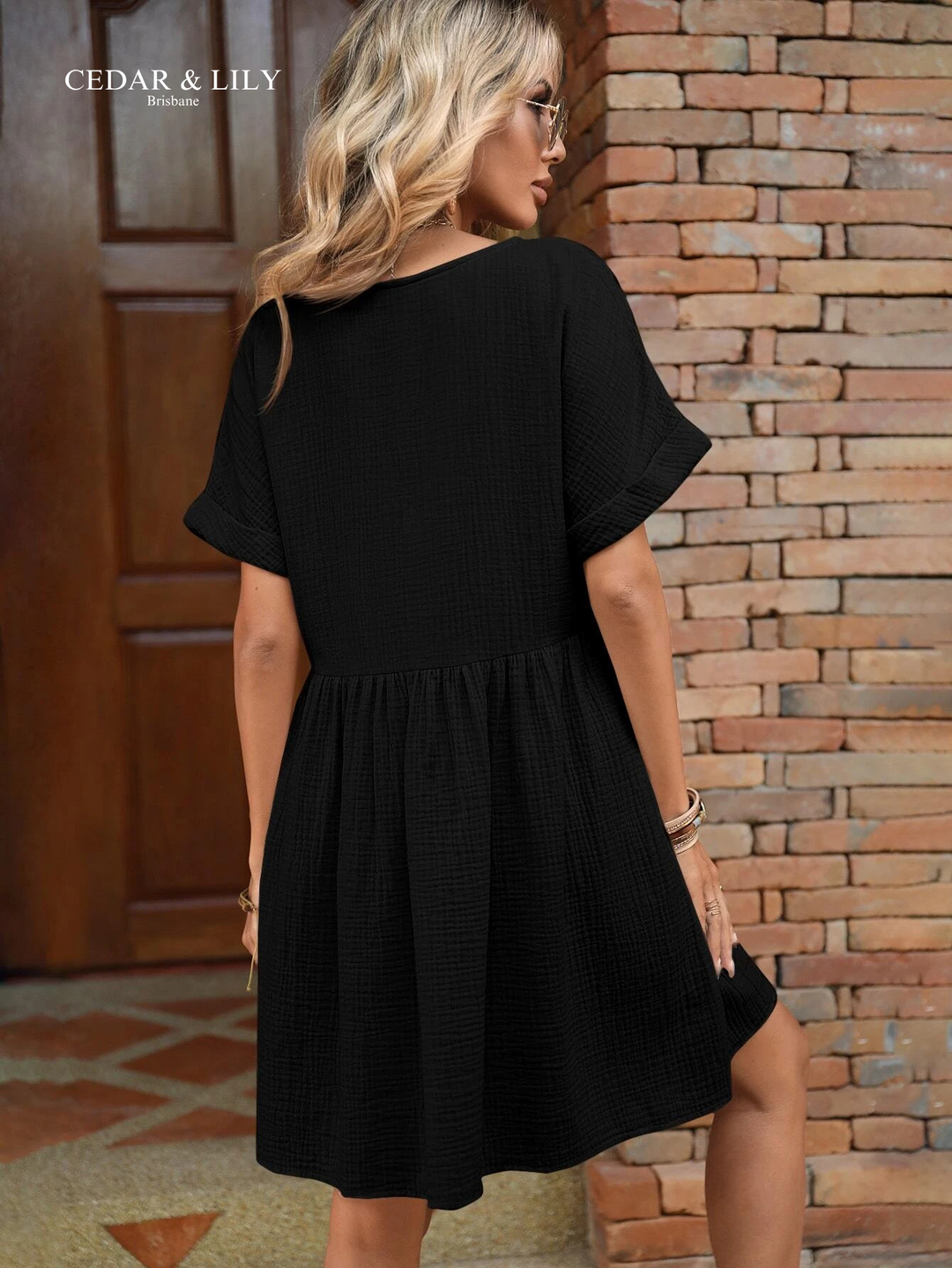 Hannah™ | Effortless V-Neck Summer Dress