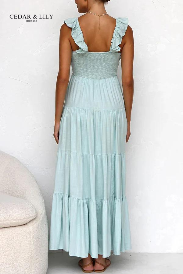 Liana™ | Elegant Tiered Maxi Dress