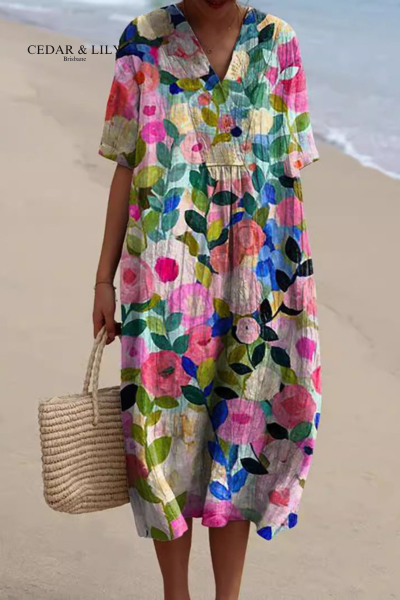 Taylor™ | Floral Breeze Maxi Dress