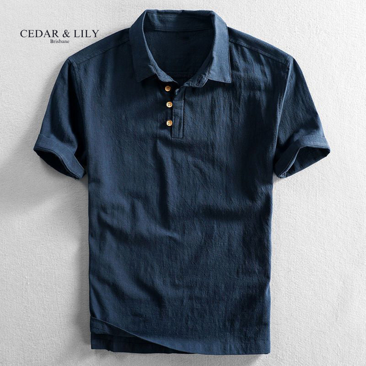 Ethan™ | Classic Linen Polo