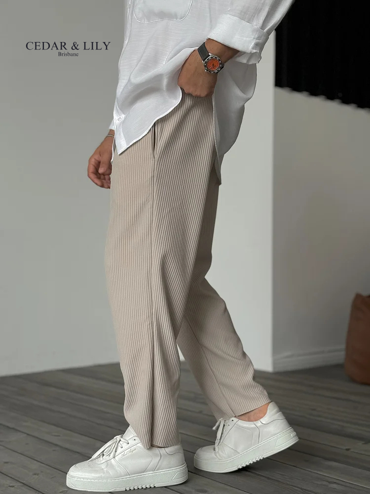 Elliot™ | Relaxed Ribbed Trousers