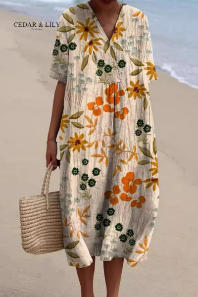 Taylor™ | Floral Breeze Maxi Dress