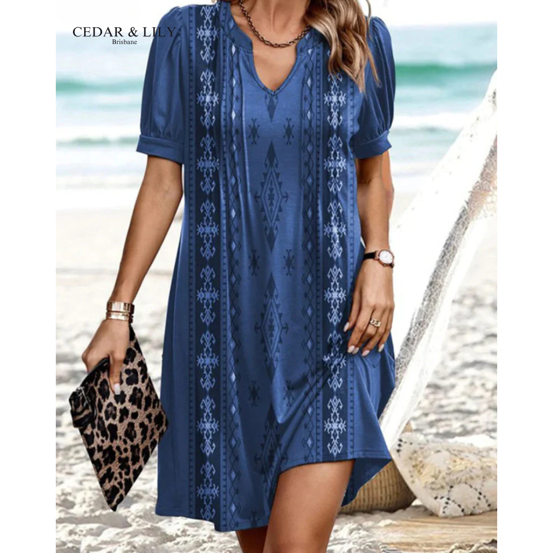 Delilah Elegant Boho Tunic Dress