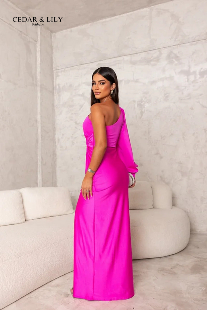 Isabelle™ | Radiant Elegance One-Shoulder Gown