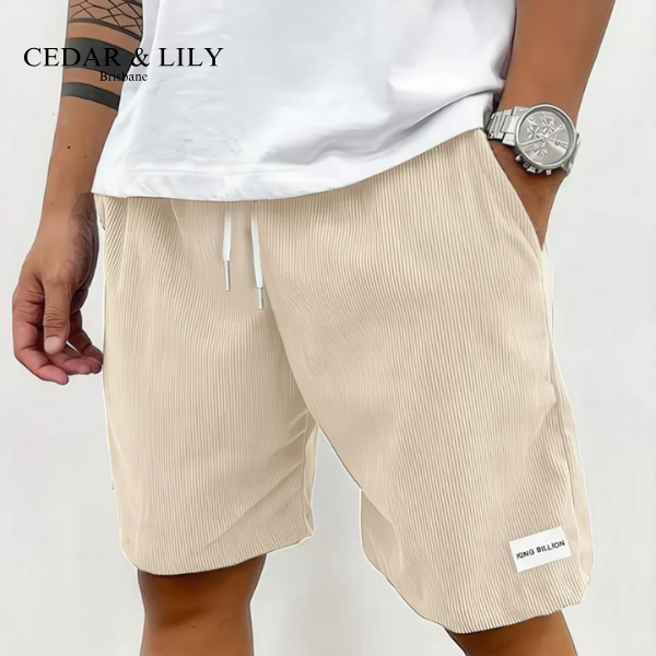 Logan Comfortable Ribbed Shorts