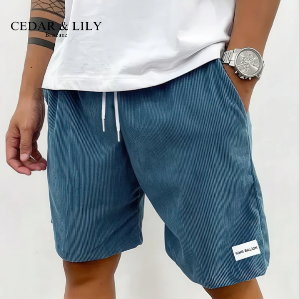 Logan Comfortable Ribbed Shorts