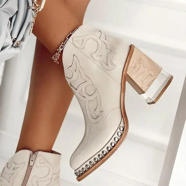 Alex Norwich Embroidered Boots