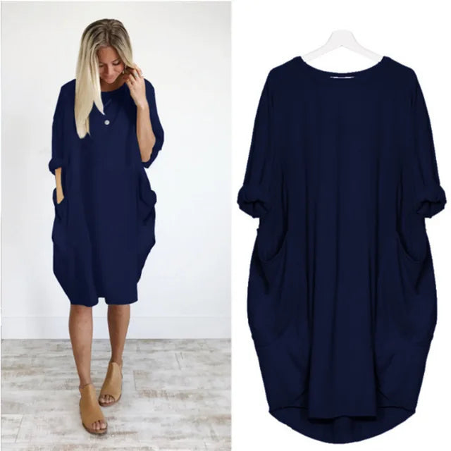 Comfortable and cute dress 1 + 1 Free