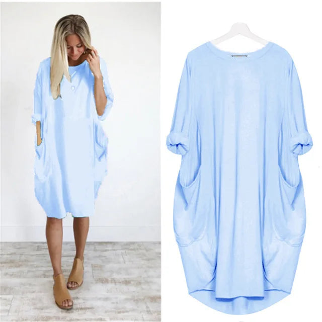 Comfortable and cute dress 1 + 1 Free