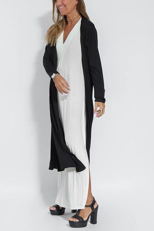 Felicity | Elegant Long Dress with Matching Cardigan